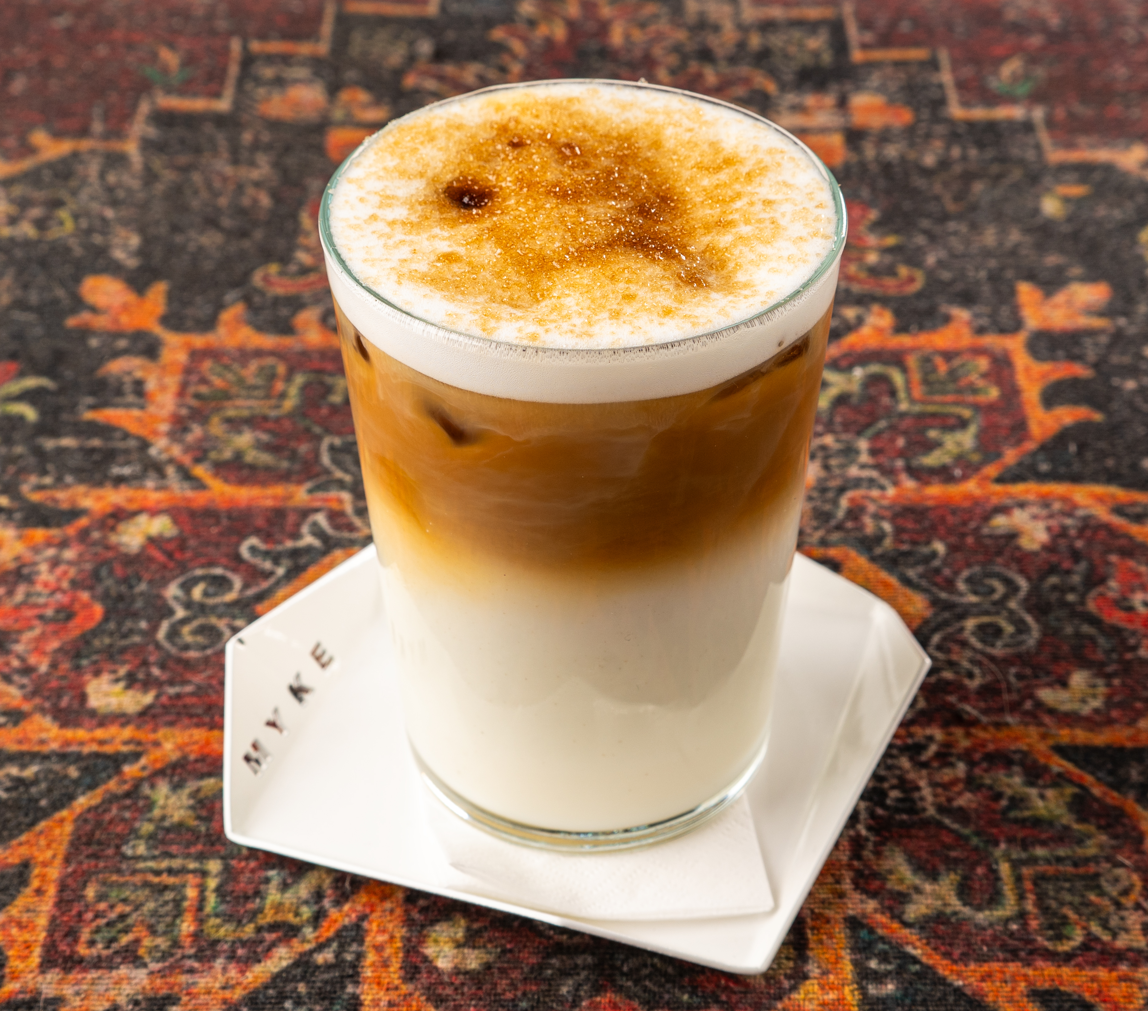 ICE CREAM BRULEE LATTE